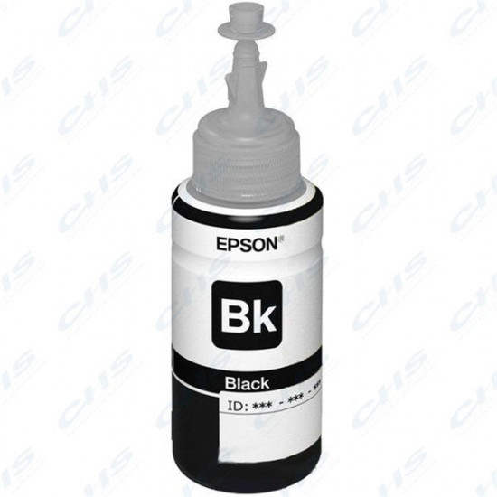 Epson No.673 (T6731) Black tinta 70ml (eredeti) Ecotank L800/L805/L810/L850/L1800 széria