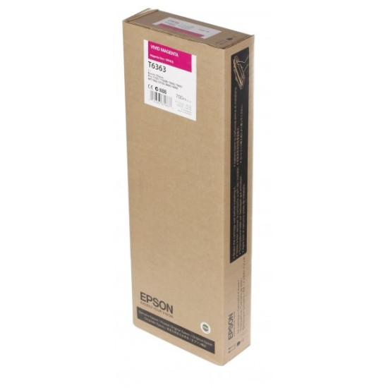 EPSON Patron Singlepack Vivid Magenta T636300 UltraChrome HDR 700 ml (C13T636300)