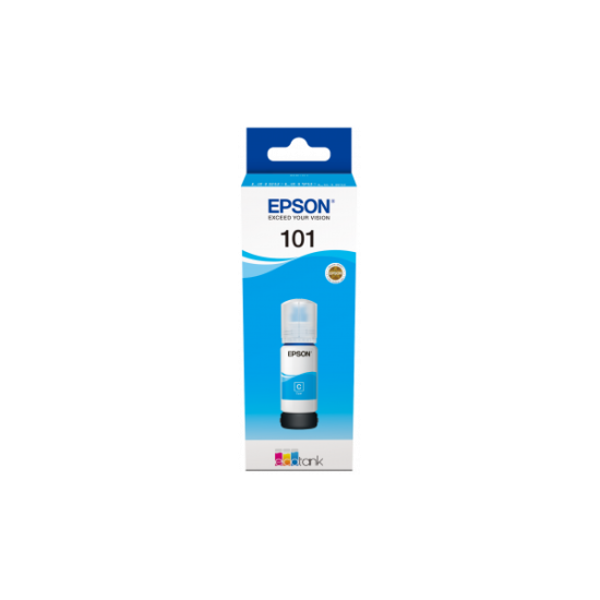 Epson No. 101 (T03V2) cyan tinta 70ml (eredeti) Ecotank L41xx/L42xx/L61xx/L62xx/L14100 széria
