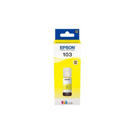 Epson  No.103 (T00S4)  yellow tinta 65ml (eredeti) EcoTank L1100/L1200/L3100/L3200/L5100/5200 széria