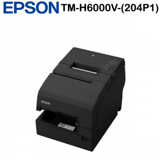 Epson TM-H6000V-204 blokknyomtató, Serial, Black, USB 1.1 Type B, USB 2.0 Type, Partial Cut,