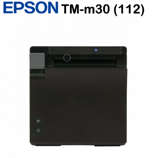 Epson TM-m30 (112) blokknyomtató, Ethernet + BT, Black, PS, EU, USB 2.0 Type B, USB 2.0 Type, Partial Cut
