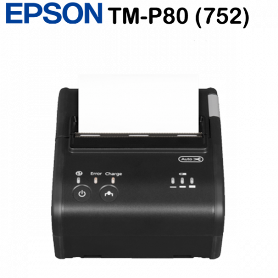 Epson TM-P80 (752) blokknyomtató, Receipt, Autocutter, NFC, BT, PS, EU, USB 2.0 Type Mini-B, Bluetooth, Partial Cut