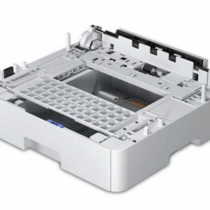 Az Epson 500 lapos papírtálca praktikus és megbízható kiegészítő az Epson WorkForce Pro sorozatú nyomtatókhoz, mellyel hatékonyan időt spórolhat munkatársainak.