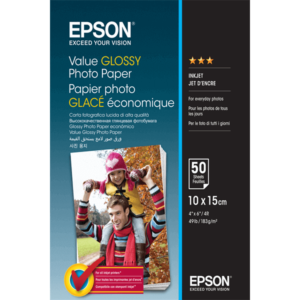 Ne habozzon, válassza az EPSON Value Glossy papírt (C13S400038), ha az Ön számára fontos a kedvező árú, de megbízható fotónyomtatási kellékanyag!