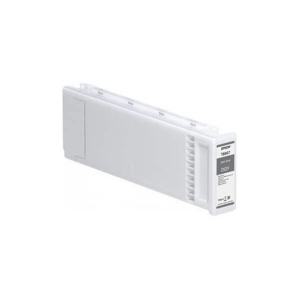 Epson Singlepack Dark Gray T800700 UltraChrome HDX tintapatron 700 ml-es kapacitással. Professzionális minőség, széles színskála, fotóművészeknek és irodai munkákhoz.