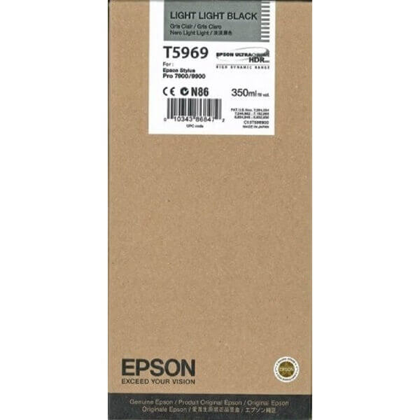 EPSON Patron Singlepack Light Light Black T596900 UltraChrome HDR 350 ml (C13T596900)