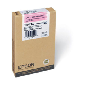 EPSON Patron Vivid Stylus Pro 7800/9800 220ml, Világos Piros (Vivid Light Magenta) (C13T603600)