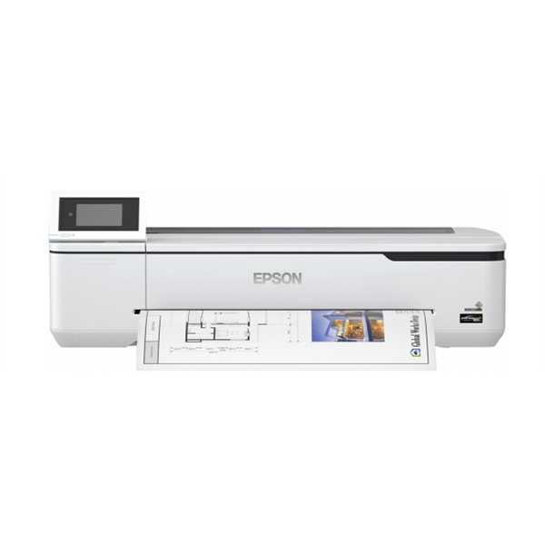 EPSON Tintasugaras Plotter - SureColor SC-T3100N (A1, színes, 2400x1200 DPI, USB/LAN/Wifi/Wifi direct) (C11CF11301A0)