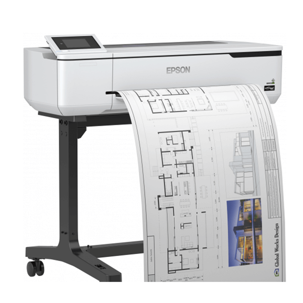 EPSON Tintasugaras Plotter - SureColor SC-T3100 (A1, színes, 2400x1200 DPI, USB/LAN/Wifi/Wifi direct) (C11CF11302A0) - Image 2