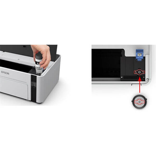 EPSON EcoTank M1100 A4, MFP, 1440x720 DPI, 32 lap/perc, USB tintasugaras nyomtató (C11CG95403) - Image 3