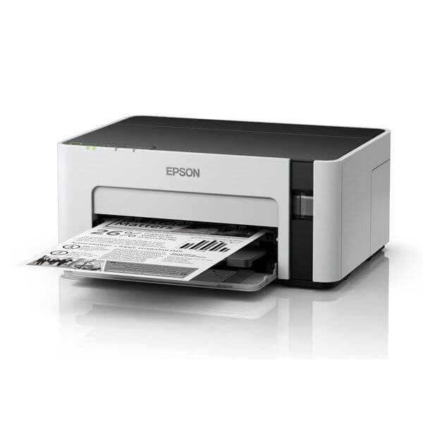 EPSON EcoTank M1120 mono A4, 1440x720 DPI, 32 lap/perc, USB/WIFI mono fehér tintasugaras nyomtató - Image 2