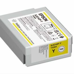 Epson SJIC42P(Y) YELLOW patron 50 ml (eredeti) C13T52M440 CW-C4000e címkenyomtatóhoz
