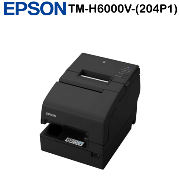 Epson TM-H6000V-204 blokknyomtató, Serial, Black, USB 1.1 Type B, USB 2.0 Type, Partial Cut,