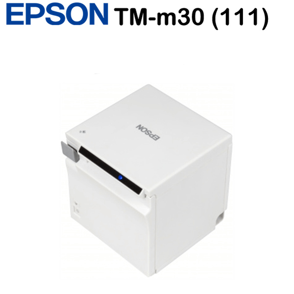 Epson TM-m30 (111) blokknyomtató, Ethernet + BT, White, PS, EU, Ethernet interface (100, Partial Cut,