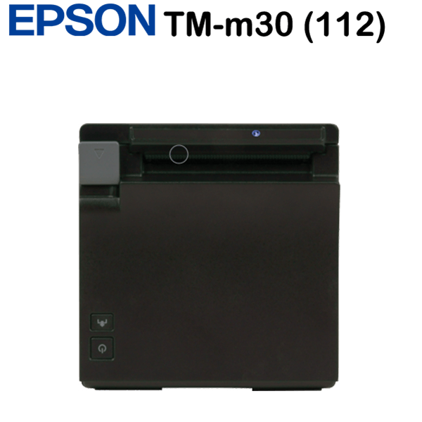 Epson TM-m30 (112) blokknyomtató, Ethernet + BT, Black, PS, EU, USB 2.0 Type B, USB 2.0 Type, Partial Cut