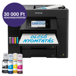 epson ecotank l6570 a4 mfp 4800x2400 dpi, 32 lap/perc, usb/lan/wifi színes tintasugaras multifunkciós nyomtató