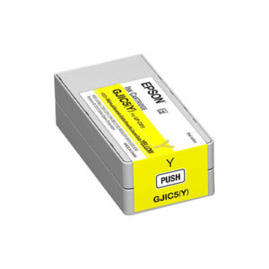 Epson SJIC22P(Y) YELLOW patron 32.5 ml (eredeti) C33S020604 C3500 címkenyomtatóhoz