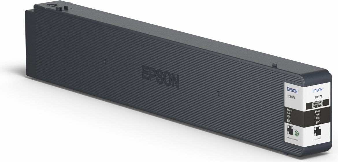 Az Epson T8871 Black tintapatron tökéletes választás az Epson nyomtatókhoz, ha megbízható, hosszú távú és költséghatékony nyomtatási megoldásra van szükség.