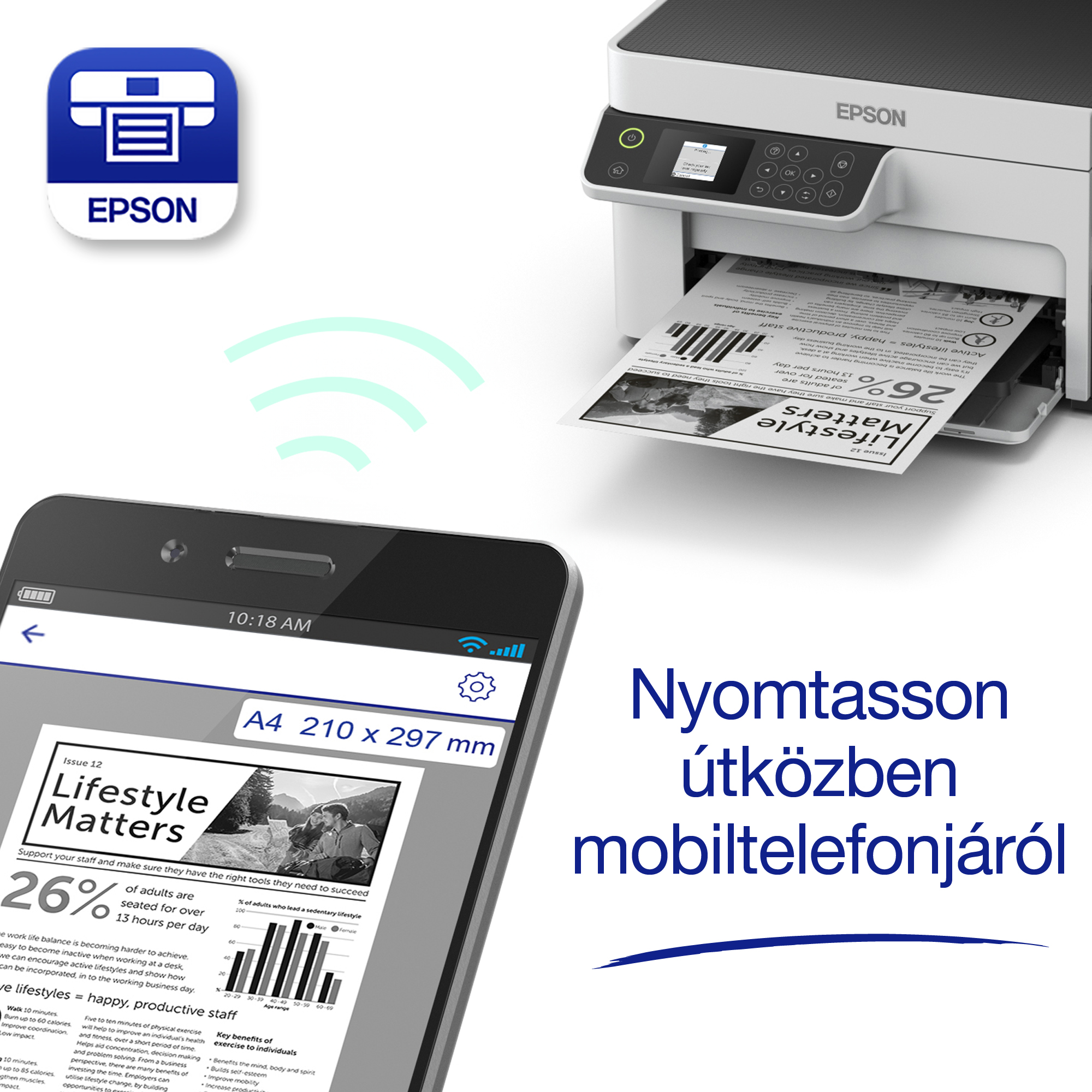epson tintasugaras nyomtató ecotank m2120 (a4, mfp, 1440x720 dpi, 32 lap/perc, usb/wifi)
