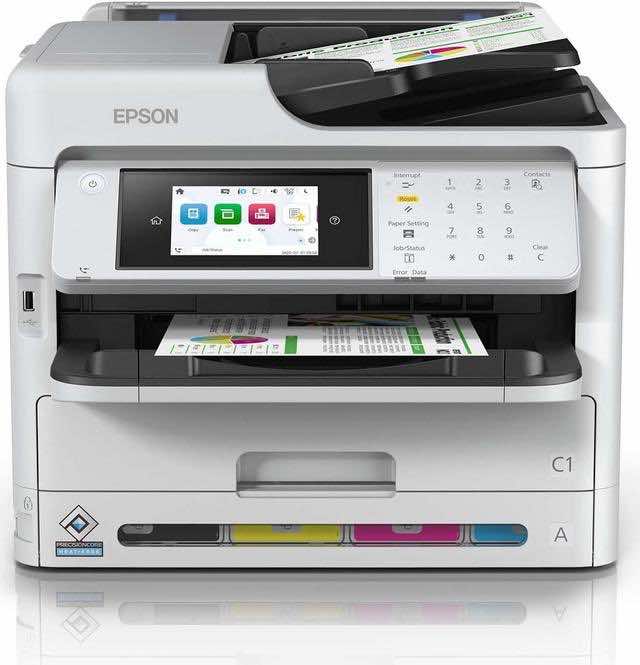 Epson WF-C5890DWF A4, színes, tintasugaras multifunkciós nyomtató duplex, ADF, USB/LAN/Wifi