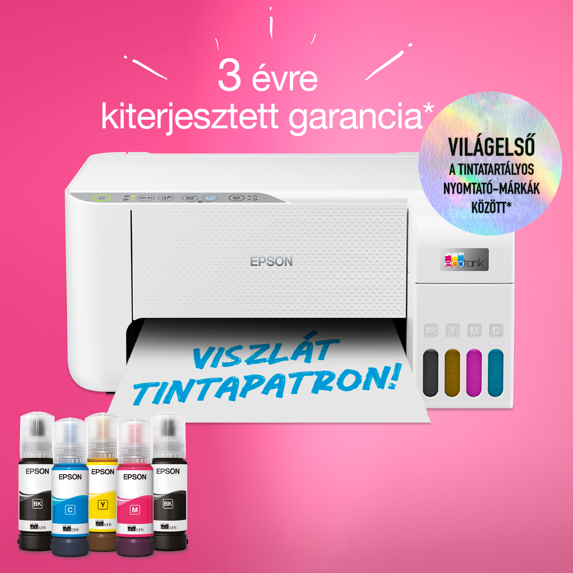epson tintasugaras nyomtató ecotank l3276 (a4, mfp, színes, 5760x1440 dpi, 33 lap/perc, usb/wifi) (c11cj67436)