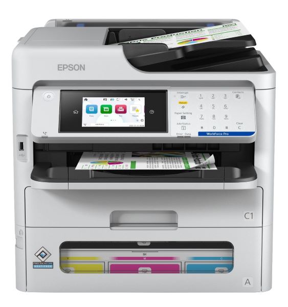 Az Epson WorkForce Pro EM-C800RDWF egy elegáns és kompakt kialakítású, nagy kapacitású, színes üzleti nyomtató, amely csökkenti a nyomtatási költségeket.