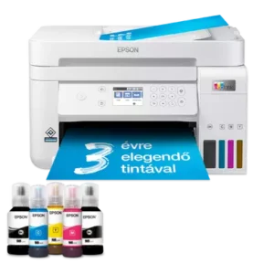 Multifunkciós nyomtatót keres? Az Epson EcoTank L6276 patronmentes, olcsó, ADF-fel és duplex nyomtatással segíti a kis irodák munkáját.