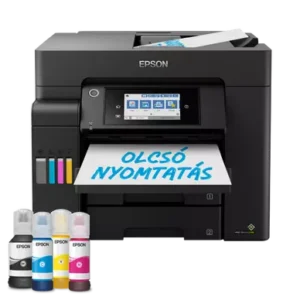 Multifunkciós nyomtatót keres? Az Epson EcoTank L6550 patronmentes, olcsó, ADF-fel és duplex nyomtatással segíti a kis irodák munkáját.