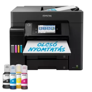 Az Epson EcoTank L6570 egy nagy teljesítményű, multifunkciós nyomtató. A patronmentes rendszernek köszönhetően olcsó az üzemeltetése, és gyorsan nyomtat.