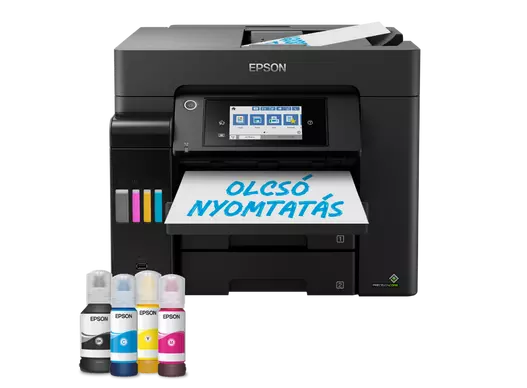 Az Epson EcoTank L6570 egy nagy teljesítményű, multifunkciós nyomtató. A patronmentes rendszernek köszönhetően olcsó az üzemeltetése, és gyorsan nyomtat.