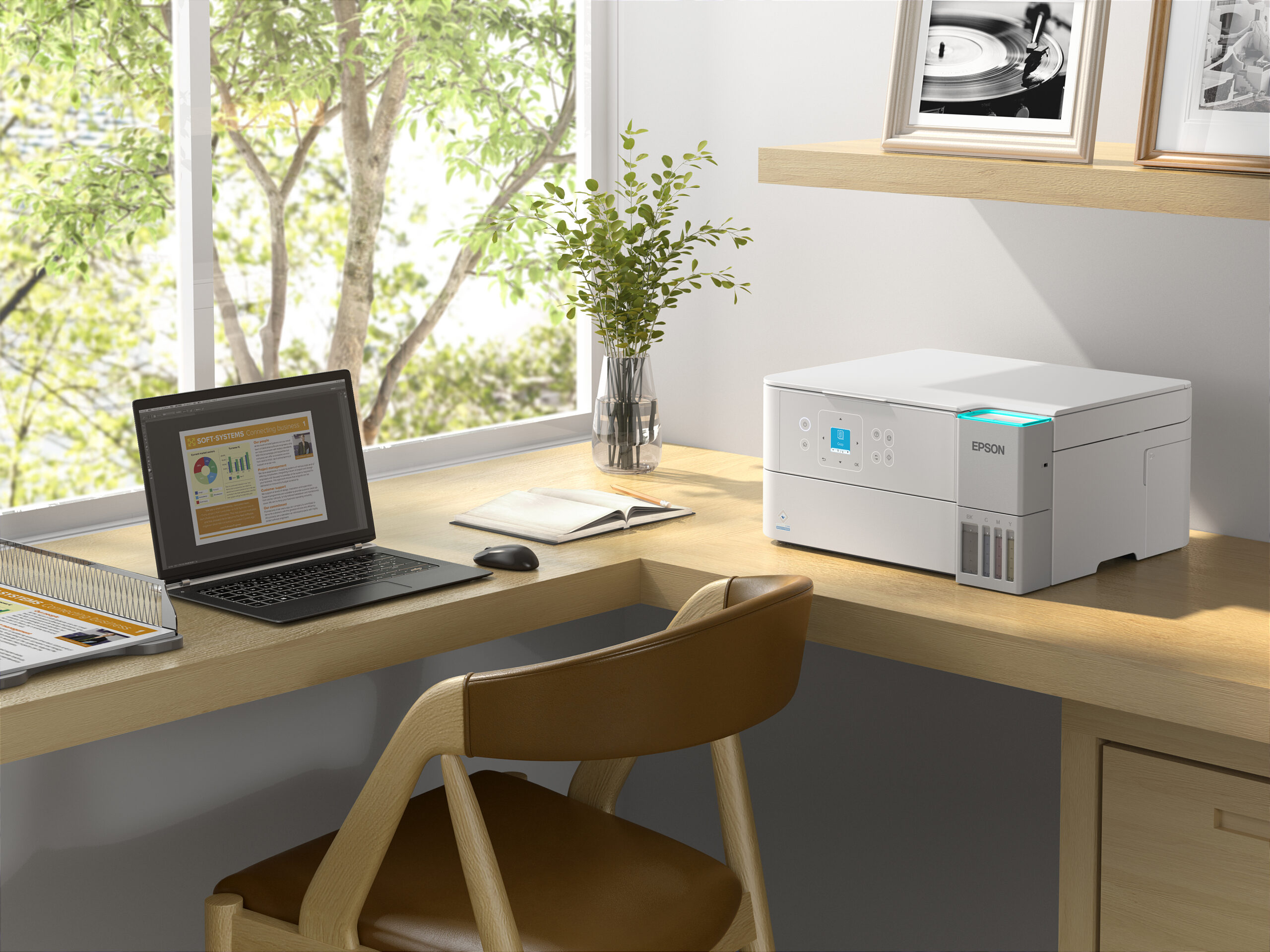 epson ecotank l4366 a4, színes multifunkciós nyomtató duplex, airprint usb/wifi 8500/6500 oldal tintával