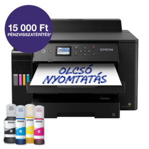 epson ecotank l11160 a3+, színes, usb/lan/wifi tintasugaras nyomtató