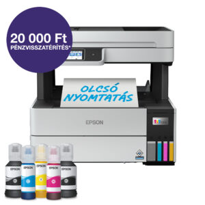 epson ecotank l6490 a4, színes multifunkciós nyomtató duplex wifi/lan 13 000/5200 oldal tintával