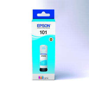 epson no.101 (t03v2) cyan tinta 70ml (eredeti) ecotank l41xx/l42xx/l43xx/l61xx/l62xx/l63xx/l14150 széria