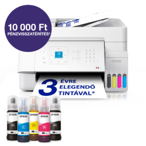 epson ecotank l5396 színes tintasugaras multifunkciós nyomtató fehÉr
