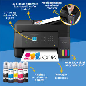 epson ecotank l5390 színes tintasugaras multifunkciós nyomtató